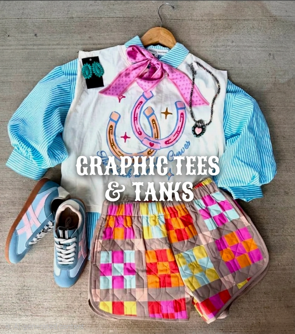 GRAPHIC TEES & TANKS