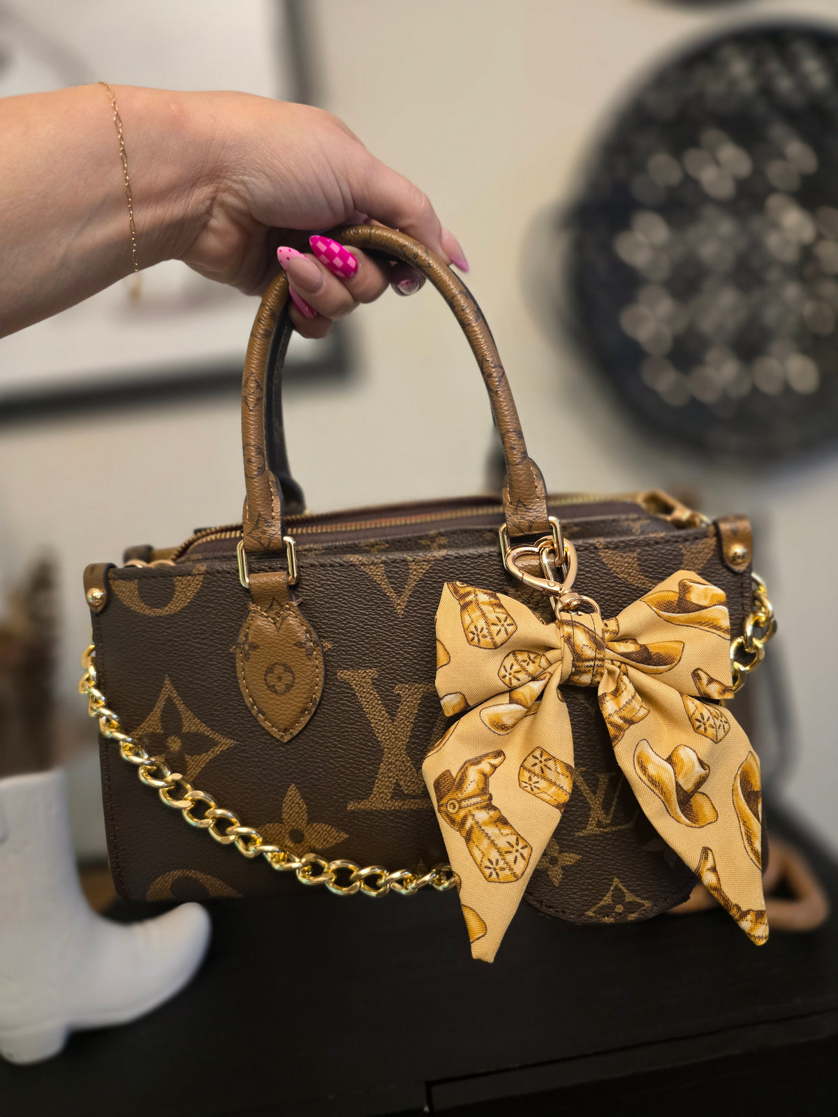 Western Darling Bow Charm