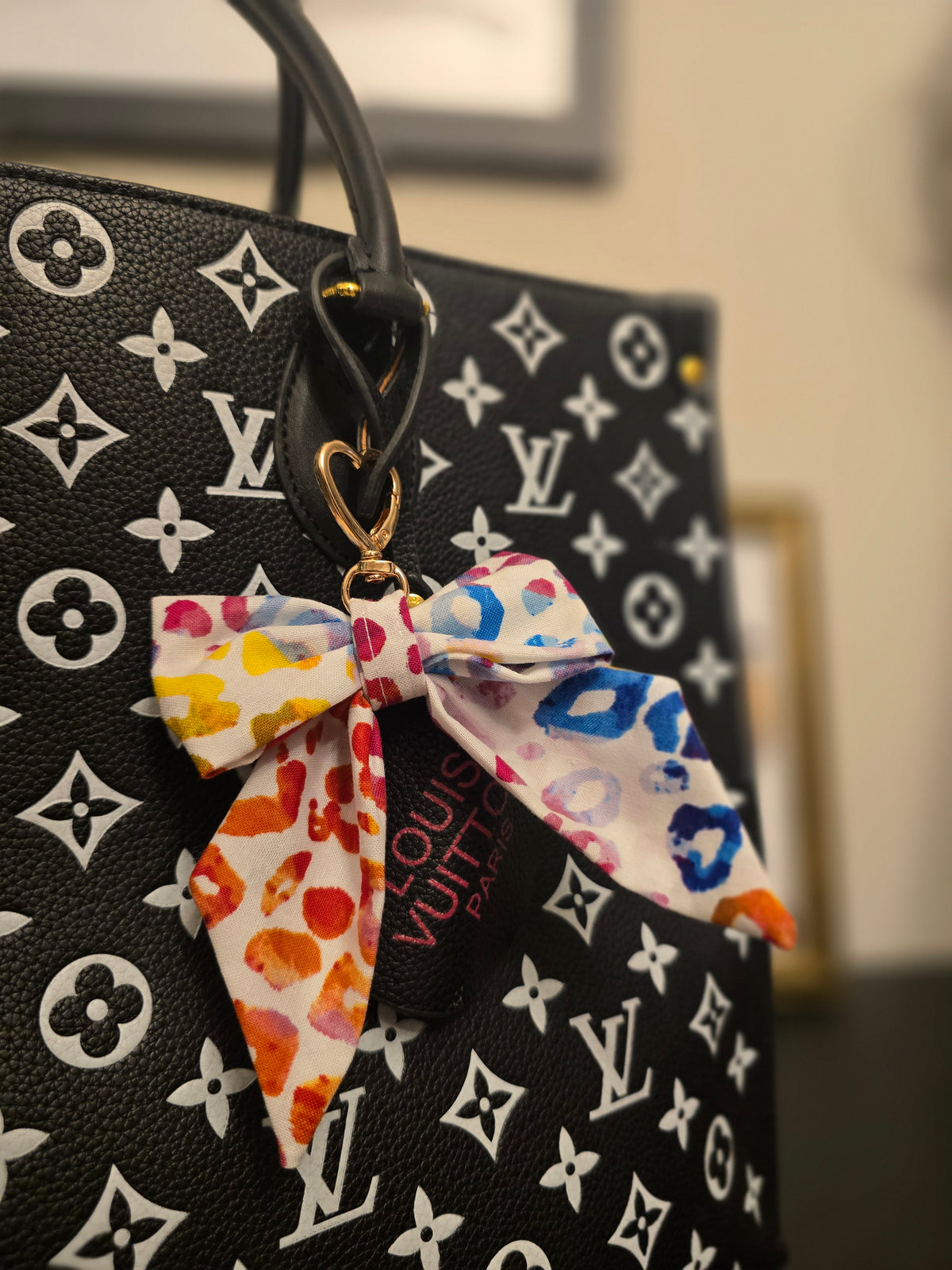 Electric Cowgirl Bow Charm