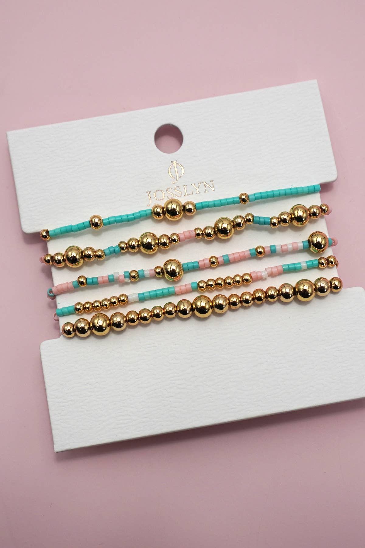 Cotton Candy Cowgirl Braclet Stack