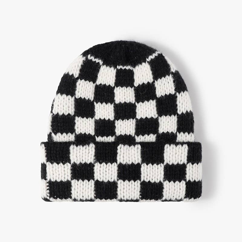 Rodeo Check Beanie
