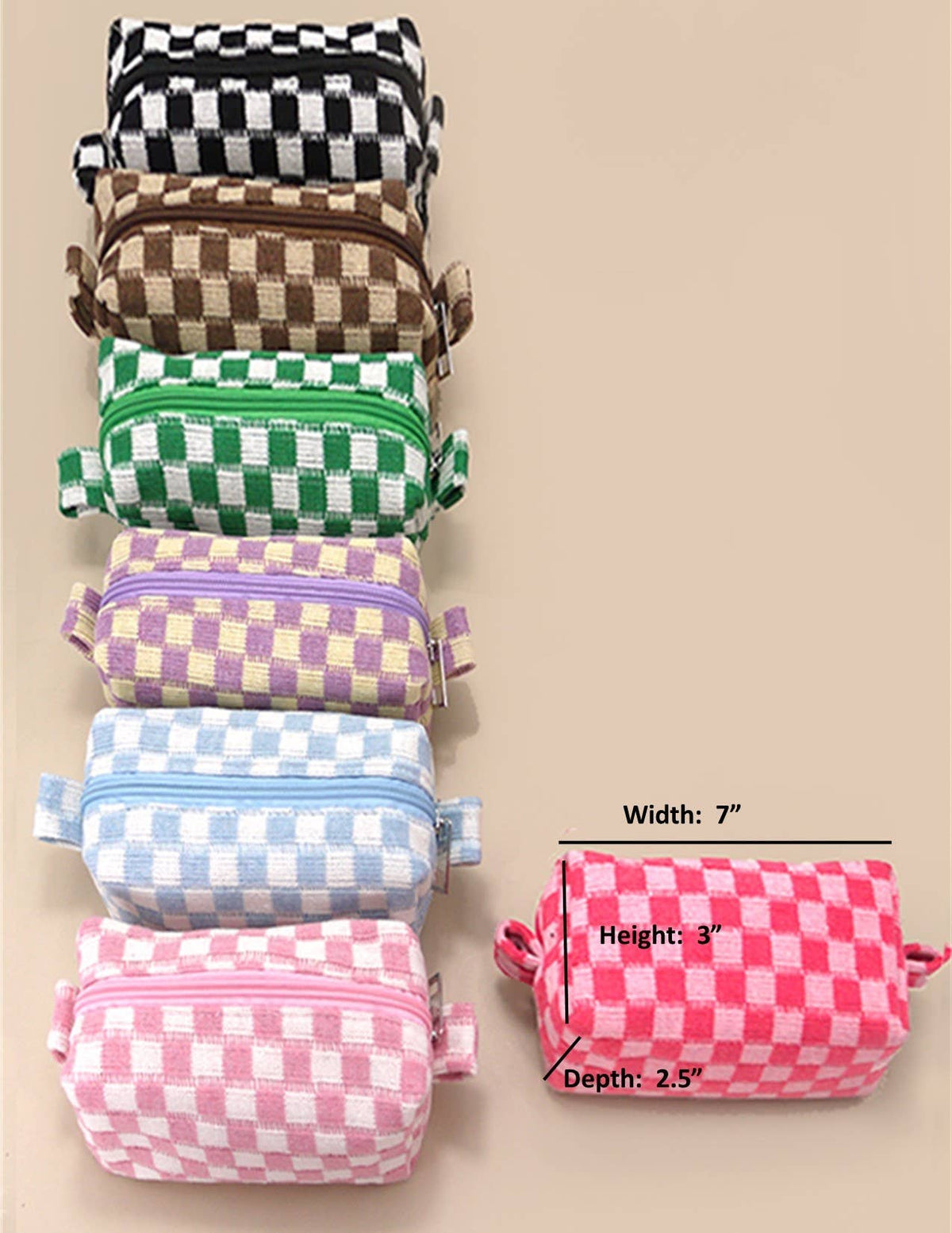 Rodeo Rose Cosmetic Bag