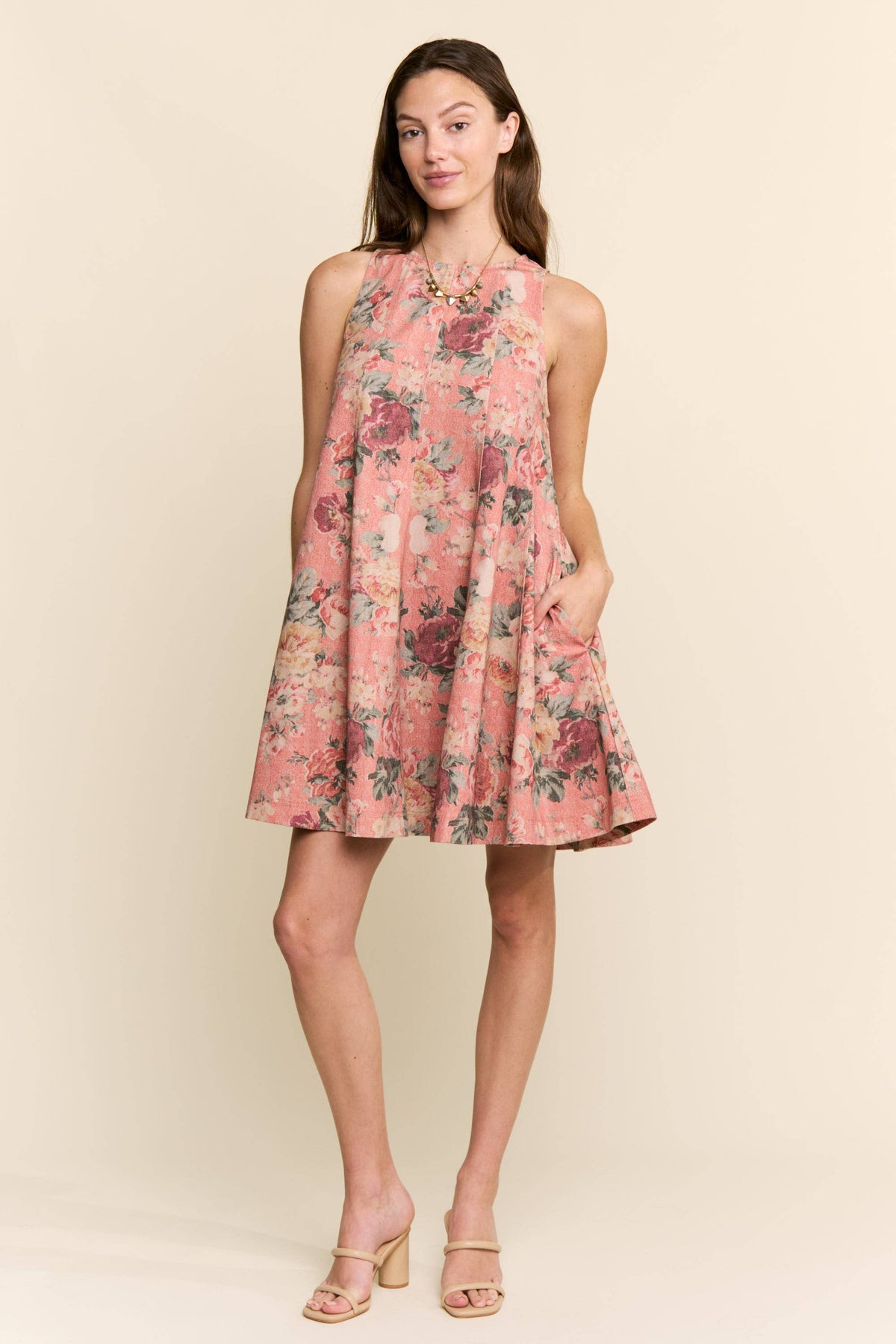 RENEGADE WILDFLOWER PINK FLORAL DRESS