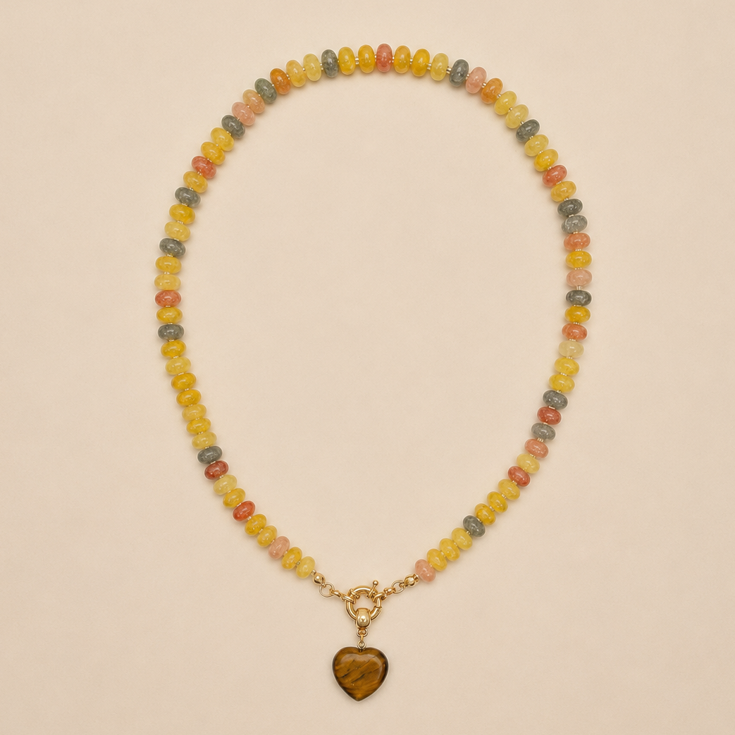 Sundown Heart Necklace