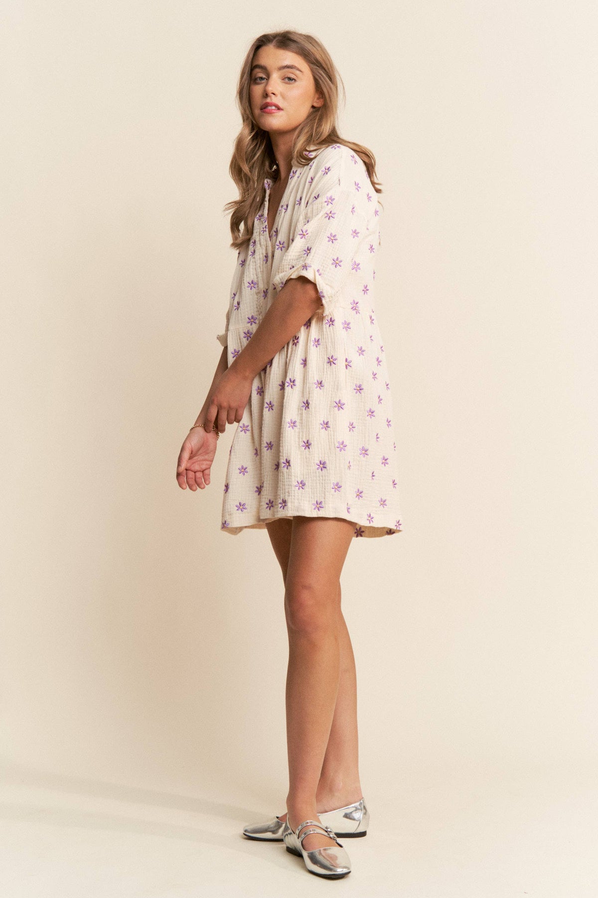 WILD INDIGO ROMPER