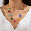 Painted Hearts Necklace