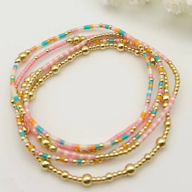 Desert Bloom Bracelet Stack