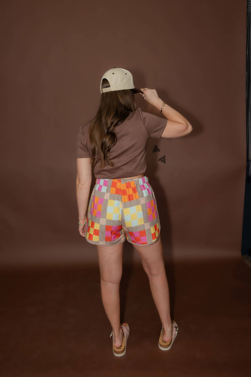 GRANNY QUILT SHORTS / COLORFUL