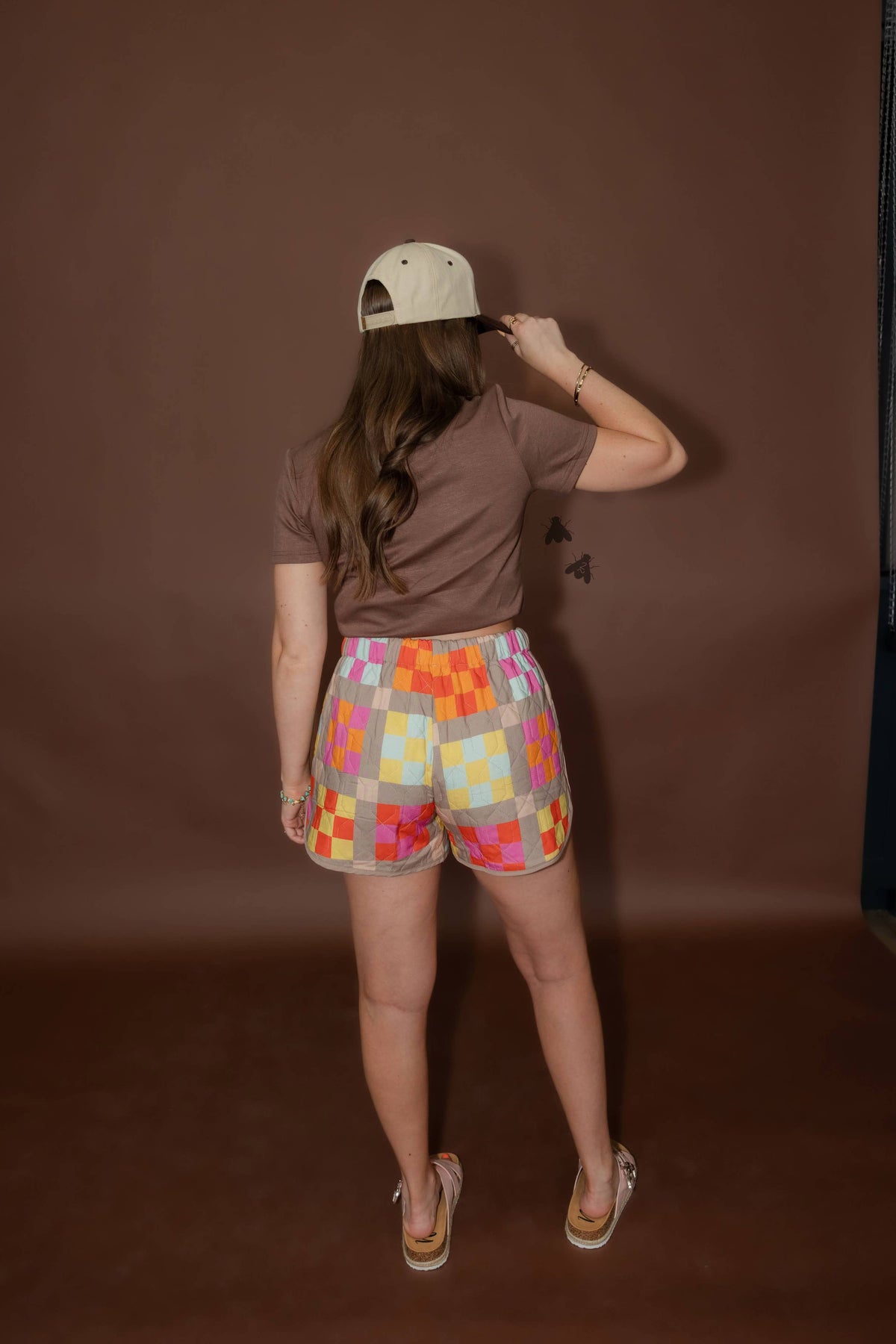 GRANNY QUILT SHORTS / COLORFUL