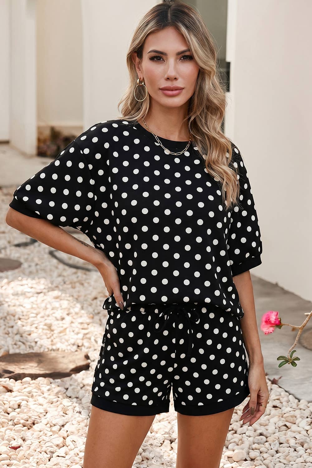 Pink Darlin' Dot 2pc Set