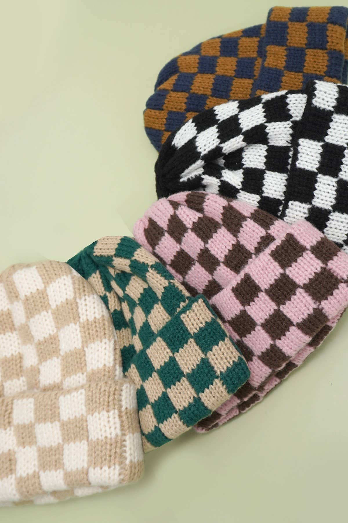 Rodeo Check Beanie