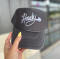 HOWDY FRINGE ROPE FOAM TRUCKER
