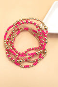 Pink Bracelet Stack