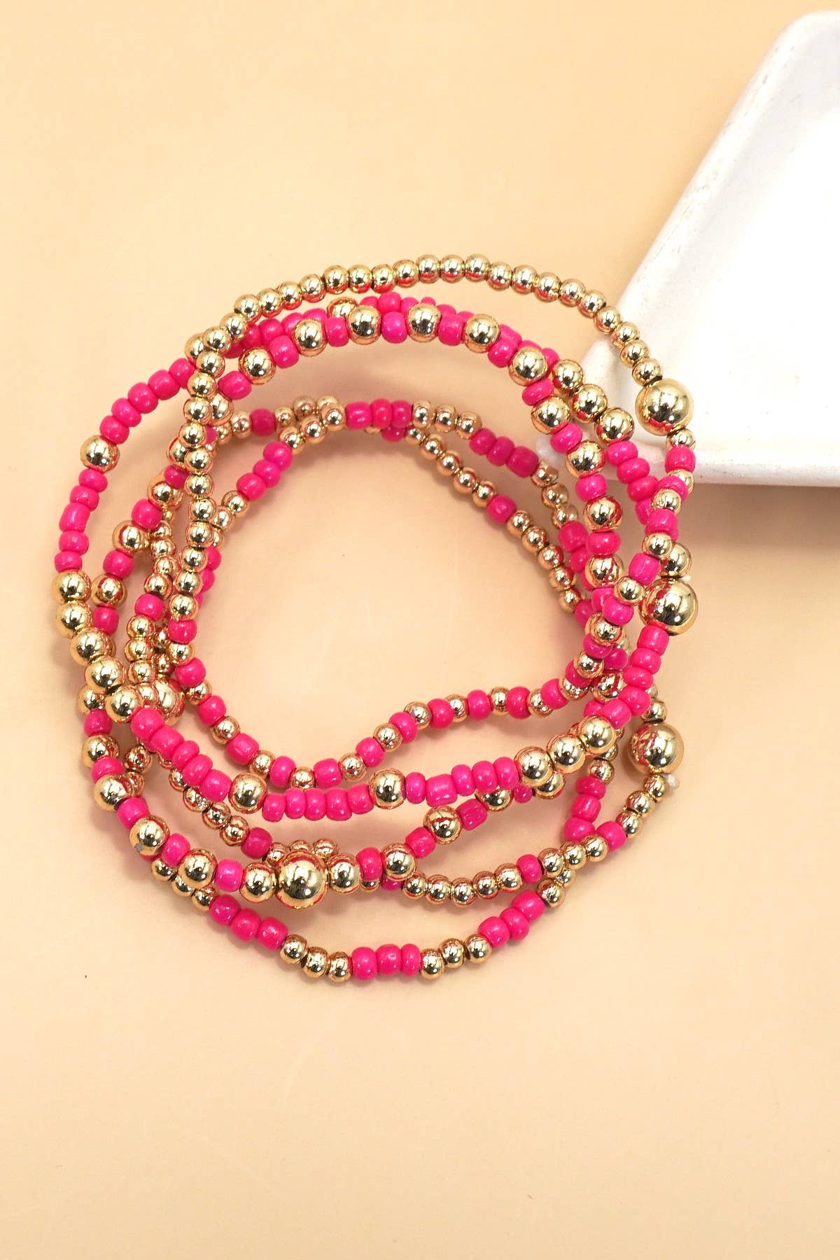 Pink Bracelet Stack
