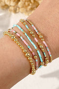 Cotton Candy Cowgirl Braclet Stack