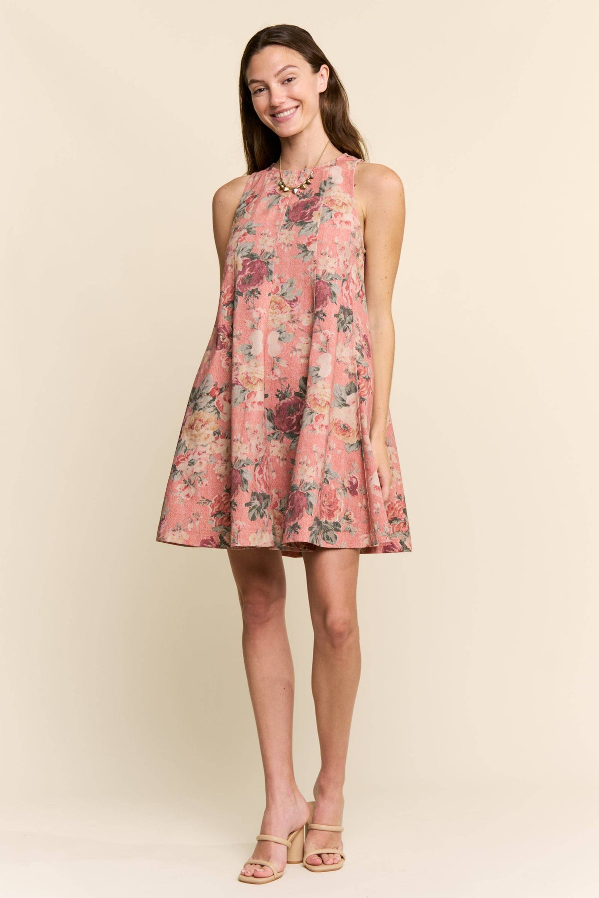 RENEGADE WILDFLOWER PINK FLORAL DRESS