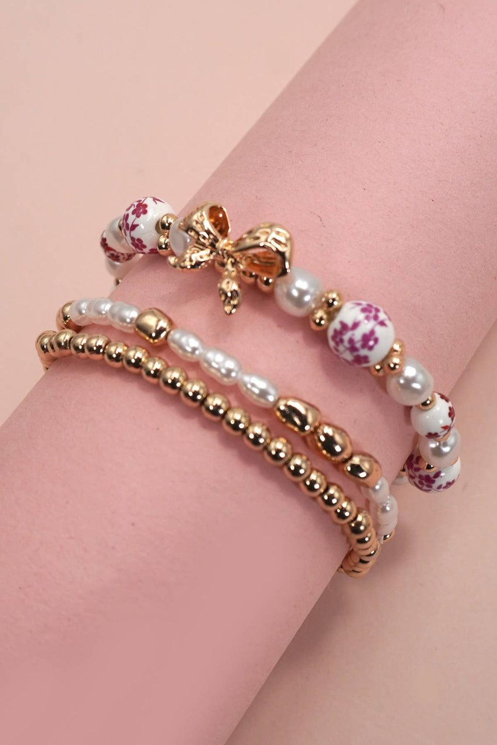 Wild Rose Bracelet Stack