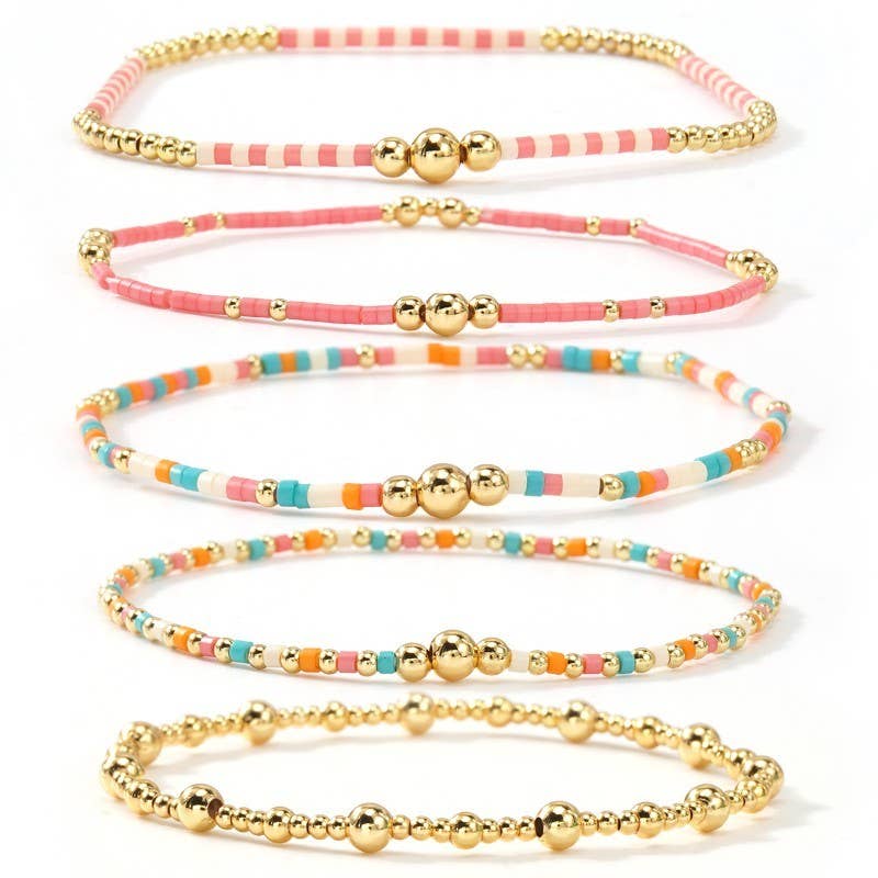 Desert Bloom Bracelet Stack
