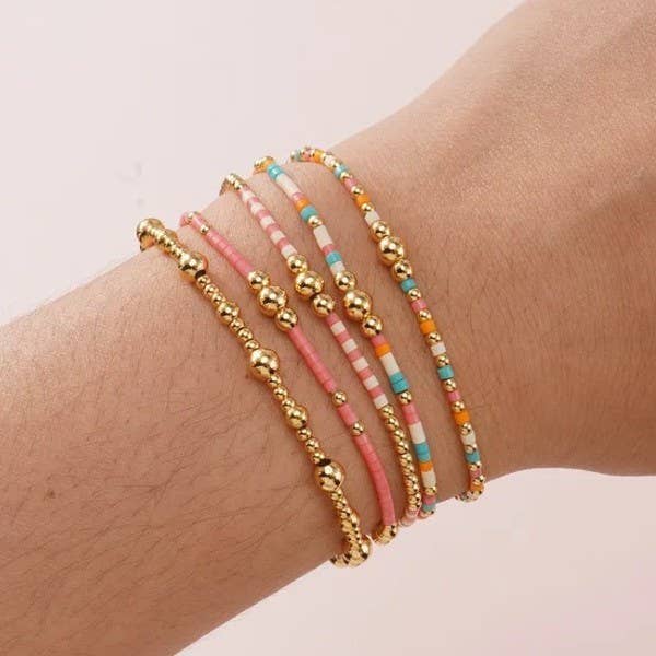 Desert Bloom Bracelet Stack